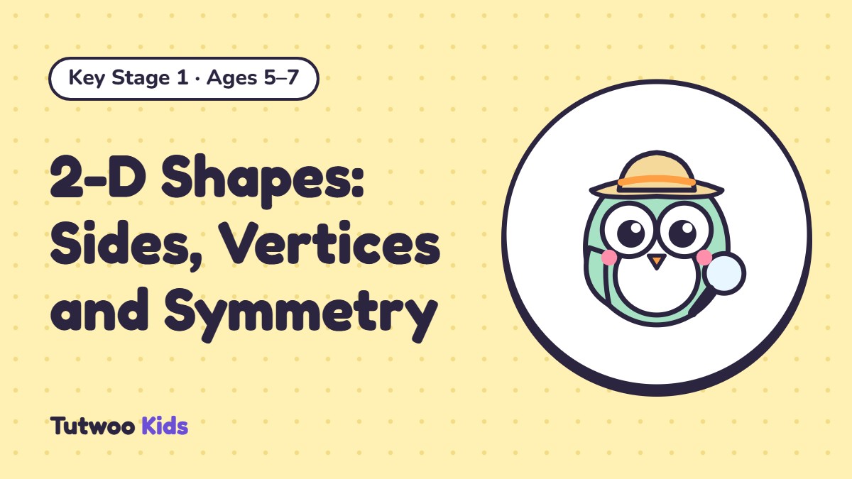 2-D Shapes: Sides, Vertices and Symmetry