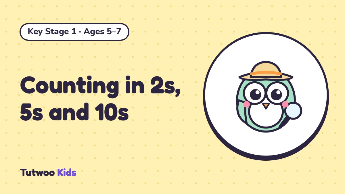 Counting in 2s, 5s and 10s