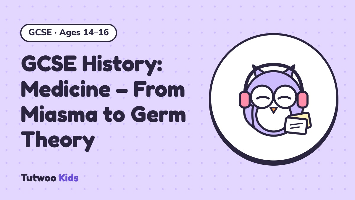 GCSE History: Medicine – From Miasma to Germ Theory