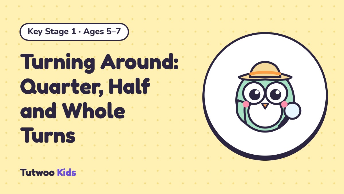 Turning Around: Quarter, Half and Whole Turns